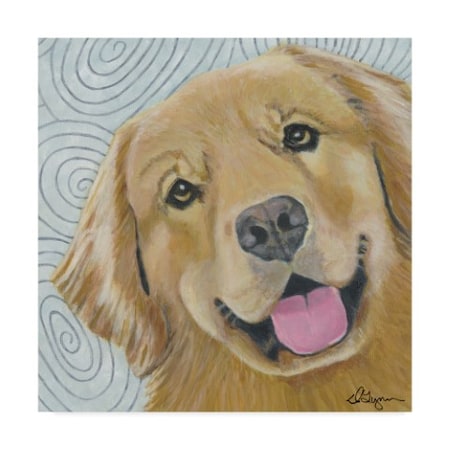 Dlynn Roll 'Dlynns Dogs Cosmo' Canvas Art,18x18